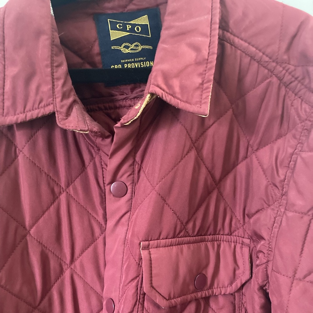 Maroon Jacket Mens S - Picture 2 of 4